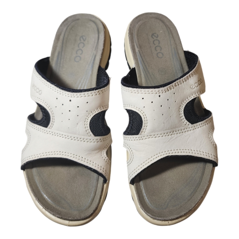 Ecco Sandal pale grey Size 36 womens size 5 1/2